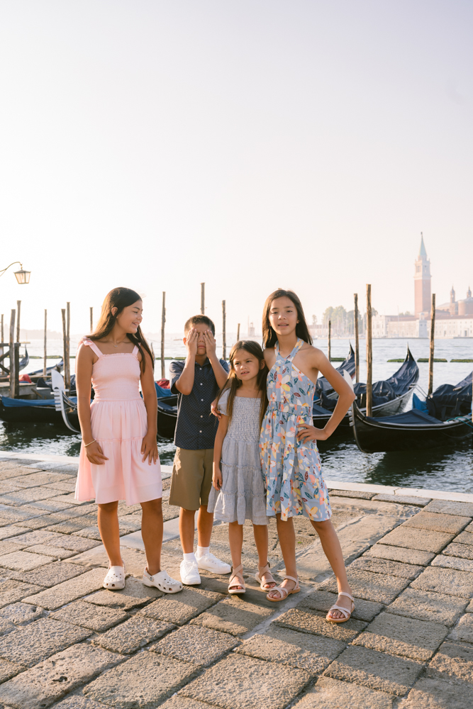 Hey there! Capturing your family's best moments in the magical backdrop of Venice is what I do best. Let’s create unforgettable memories together—book your session now!